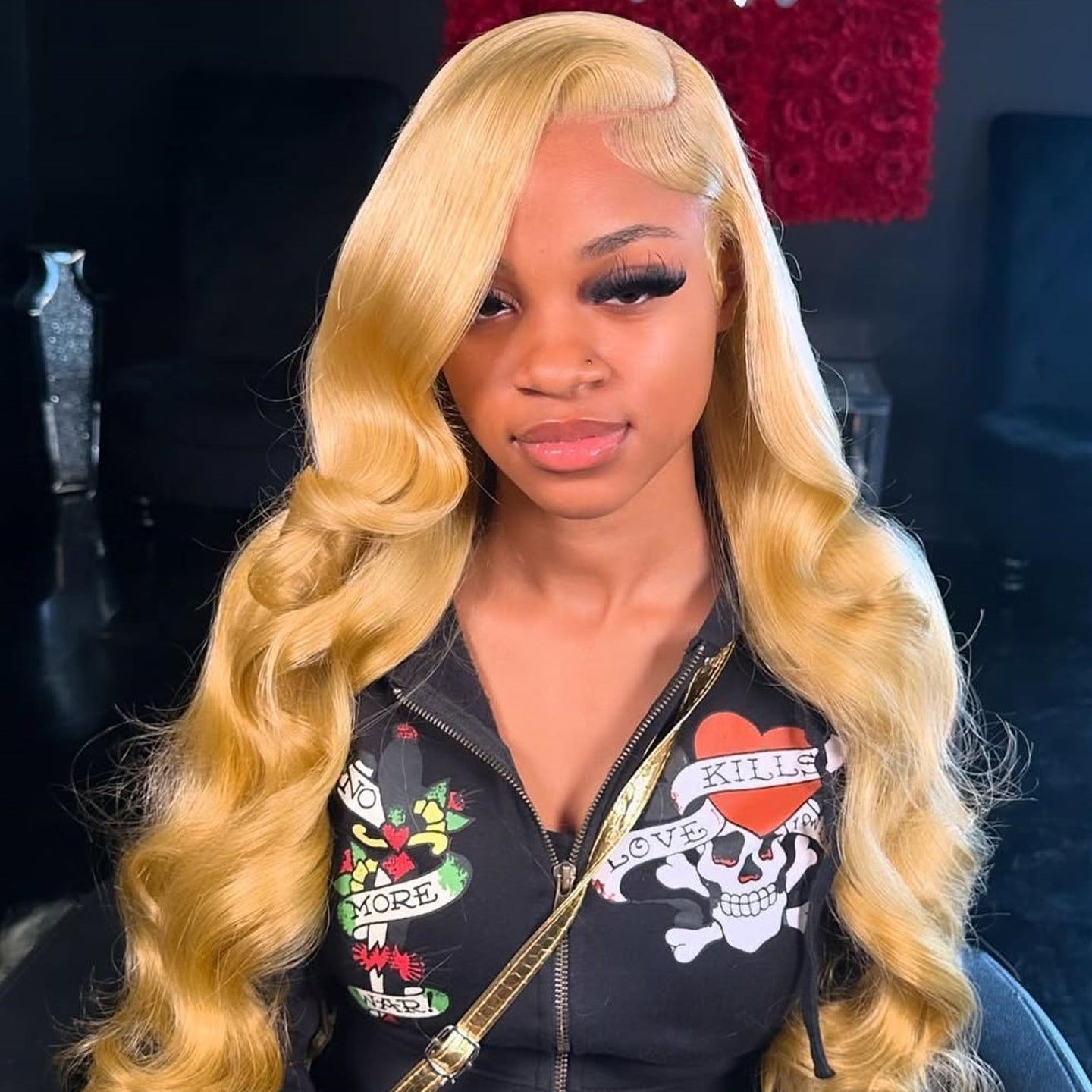 Firieya Honey Blonde Body Wave Wig 13x4 Lace Front Wig Glueless Wigs for Women Human Hair Wig