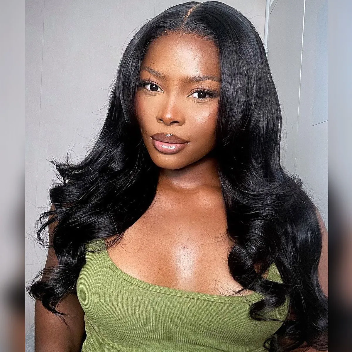 Firieya 4x4 HD Lace Closure Wig Glueless Body Wave Wig Pre Plucked Real HD Lace Human Hair Wigs