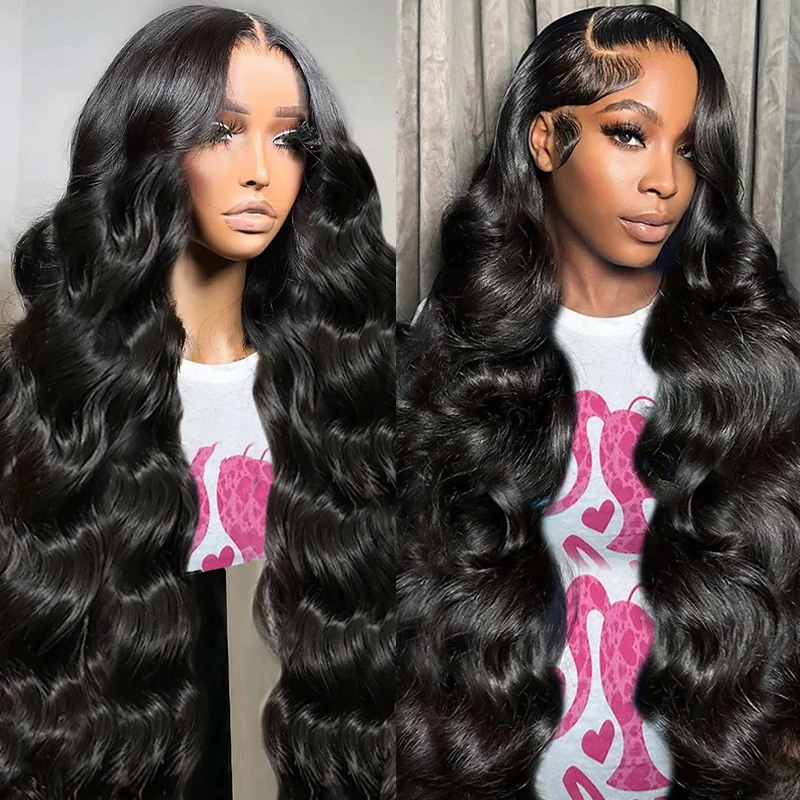 Firieya 4x4 HD Lace Closure Wig Glueless Body Wave Wig Pre Plucked Real HD Lace Human Hair Wigs