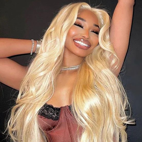 Firieya Hot Body Wave 613 Blonde 13x4 HD Lace Front Human Hair Wigs for Women Pre plucked hairline