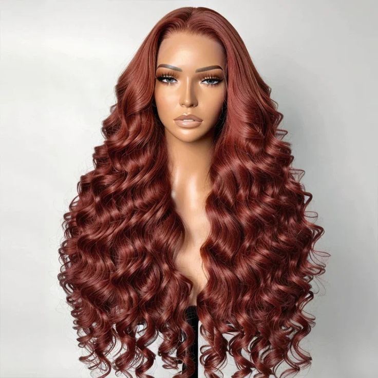Firieya Body Wave Reddish Brown Upgrade 9x6 Pre Cut Lace Closure Ready To Go Wig With Bleached Knots
