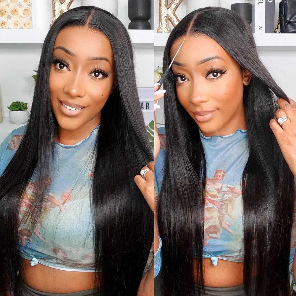 2 Wigs = $269 | 26" Wear Go Pre-cut Lace Straight Wig & 22" 7x5 Wear Go Straight Wig