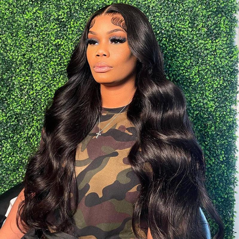 Firieya 9x6 HD Lace Front Wig Glueless Body Wave Wig Pre Plucked Real HD Lace Human Hair Wigs
