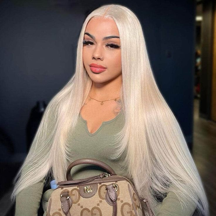 Firieya  Straight 613 Blonde 13x4 HD Lace Front Human Hair Wigs for Women
