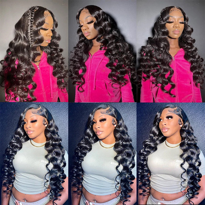 [Flash Sale] Loose Deep Wave Wig 13x6 Lace Front Wig HD Lace Wigs Glueless Human Hair Wigs