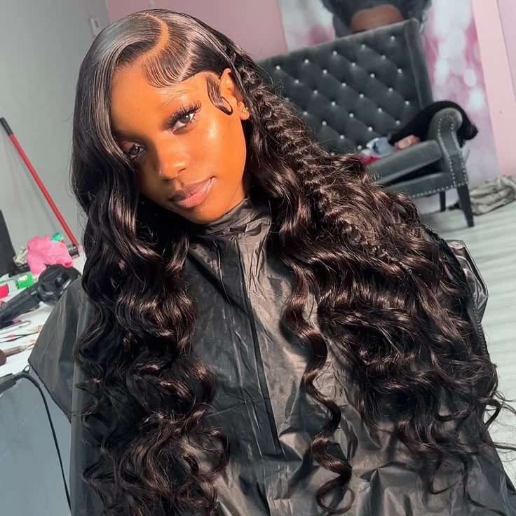 300% Density Bold Bounce Body Wave Hair 13x4 HD Transparent Lace Front Wigs Body Wave Human Hair Glueless Frontal Wig For Women