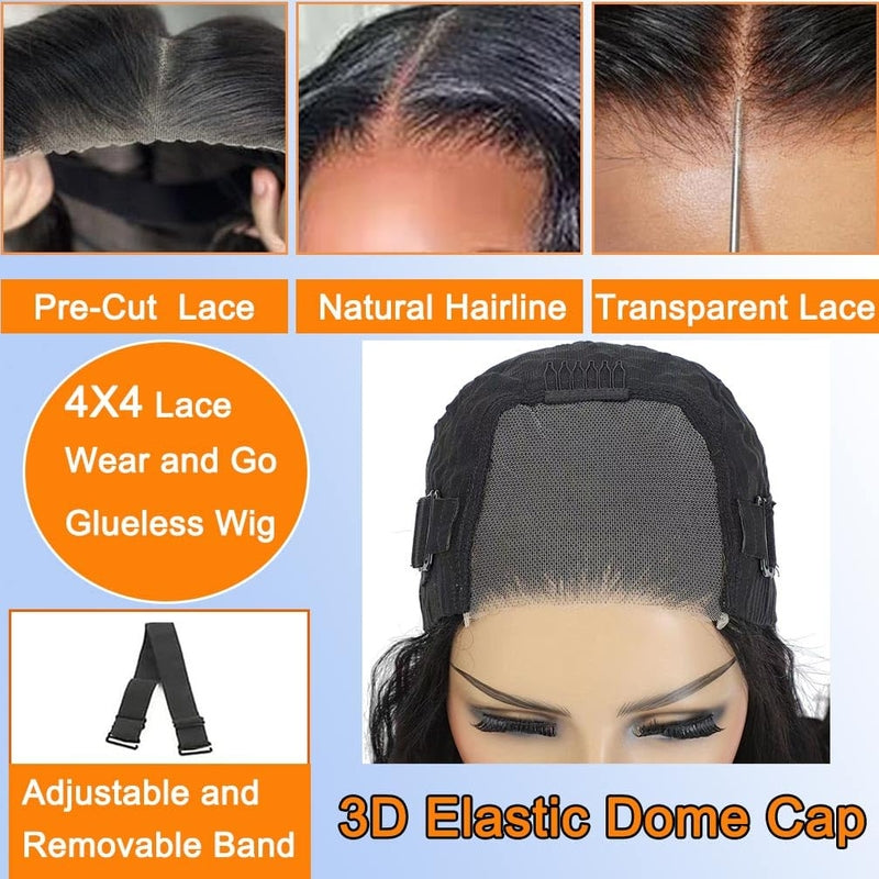 [Flash Sale] Deep Wave HD Lace Wigs Pre Plucked Human Hair Lace Wig For Black Women