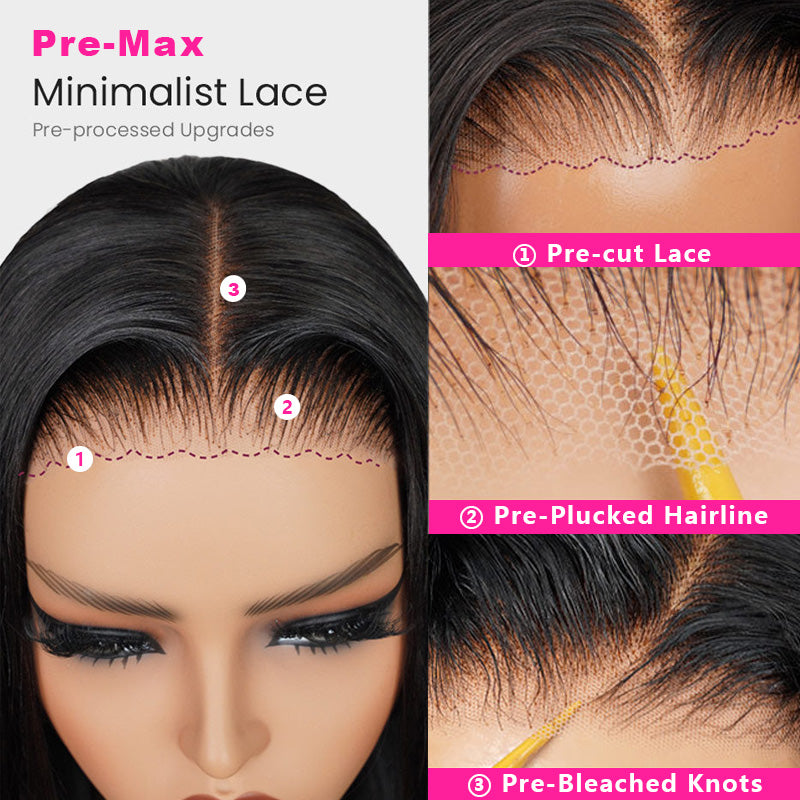 Firieya 7x5 HD Lace Front Wig Jerry Curly Wig Pre Plucked Real HD Lace Human Hair Wigs
