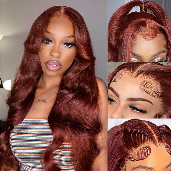 [Flash Sale] 5x5 HD Lace Closure Colored Body Wave Hair Pre-plucked Human Hair Wig
