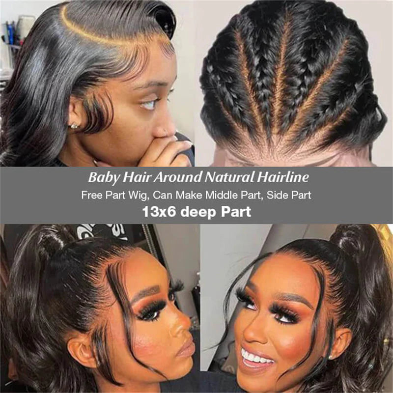 2 Wigs = $309 | 24" 13x6 Yaki Straight Wig & 24" 13x6 Kinky Curly Wig