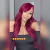 Firieya 13x4 HD 99J Burgundy Wigs Body Wave Glueless Human Hair Wigs Pre plucked Lace Frontal Wig